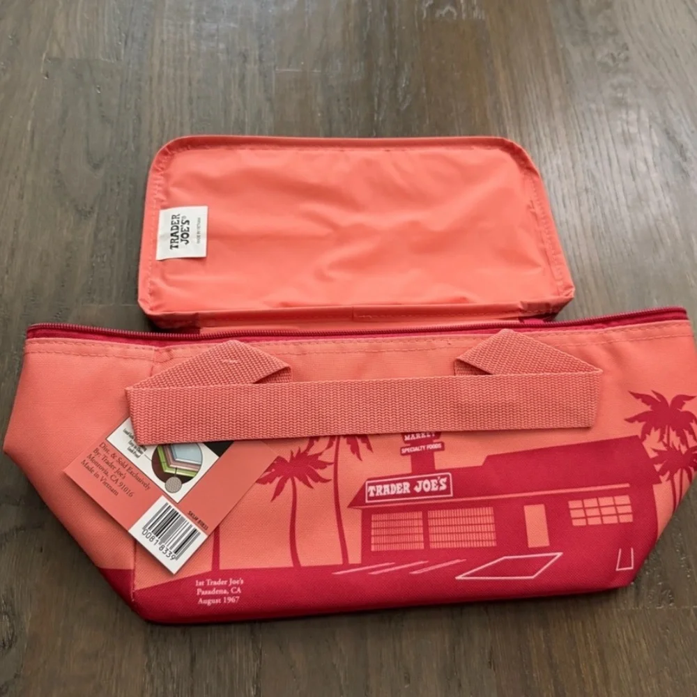 trader joes mini insulated bags blue color mini size - Picture 1 of 1
